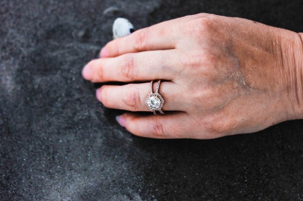 natural gemstone ring sets