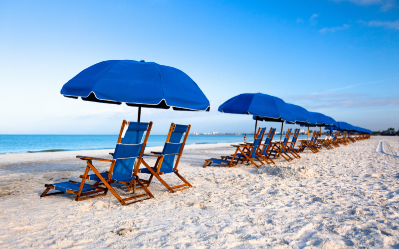 lounge chair umbrella